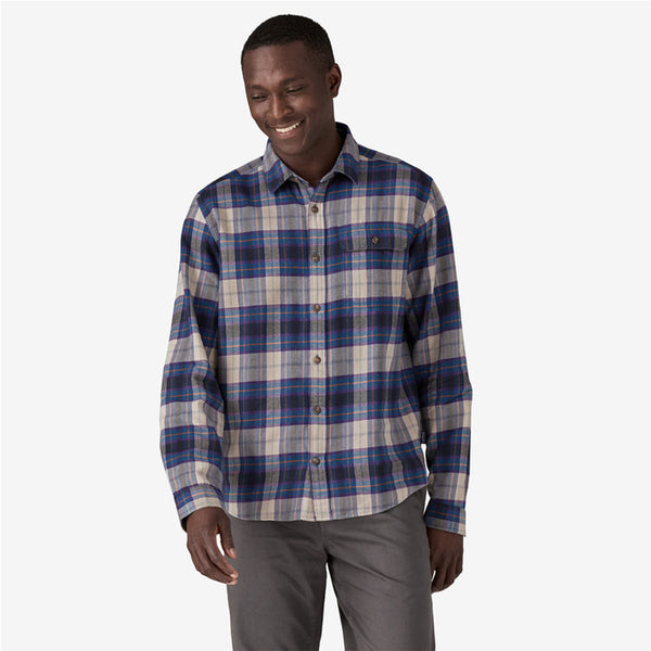 M Long-Sleeved Lightweight Fjord Flannel Shirt - Pack Rat Outdoor Center