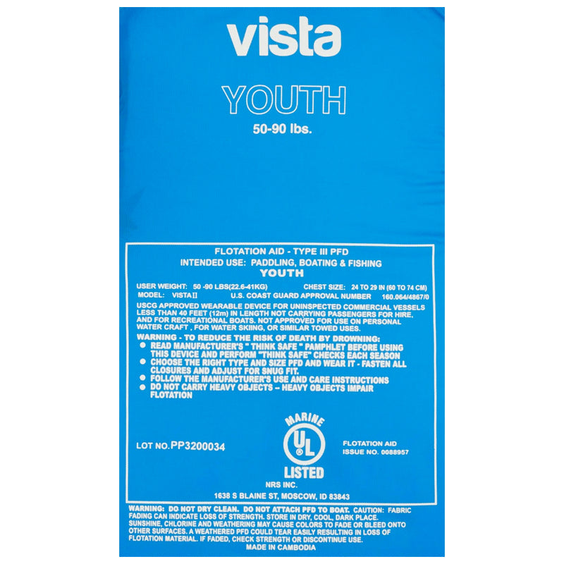 Vista Youth PFD