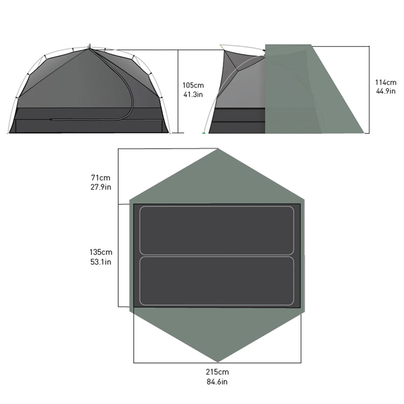 Ikos 2 Lightweight Tent