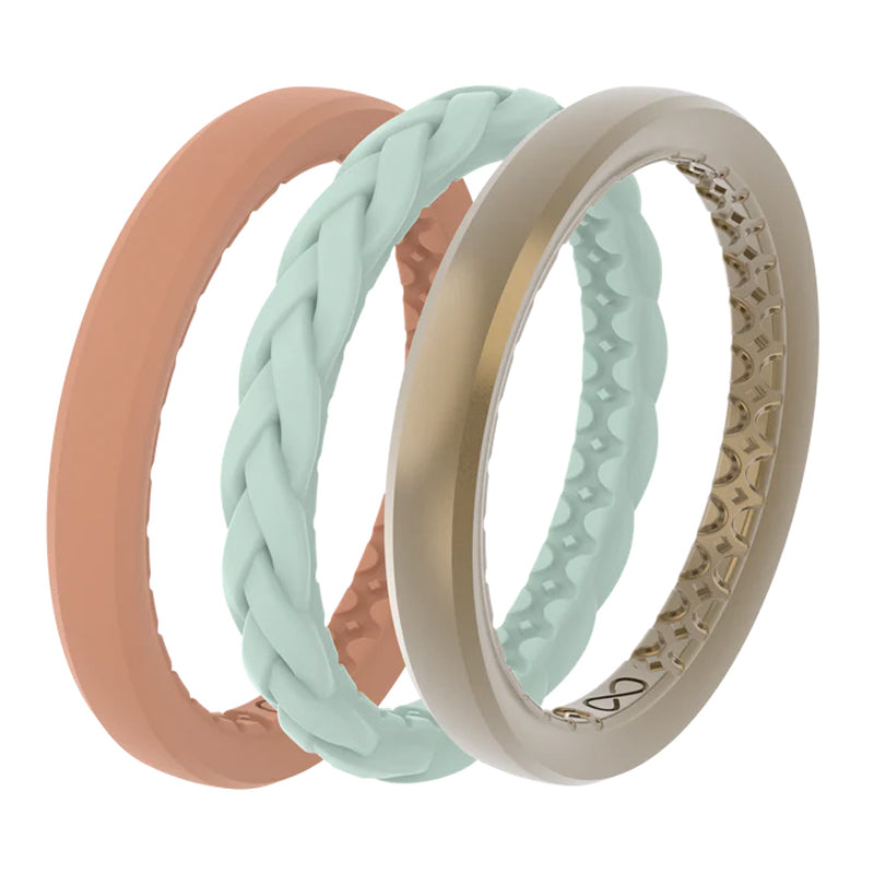 Groove Stackable Ring