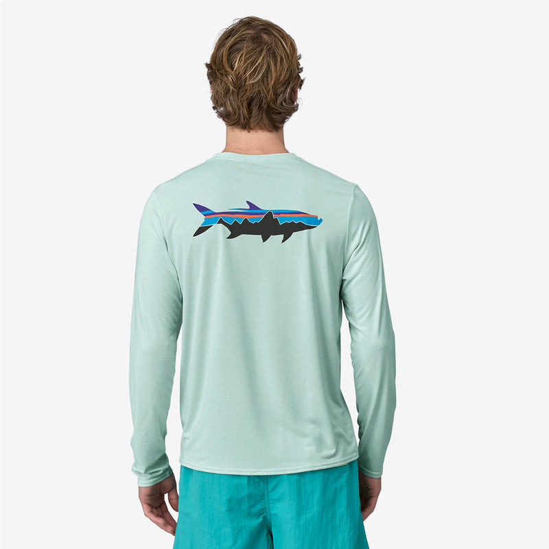 M Long-Sleeved Capilene® Cool Daily Graphic Shirt - Waters