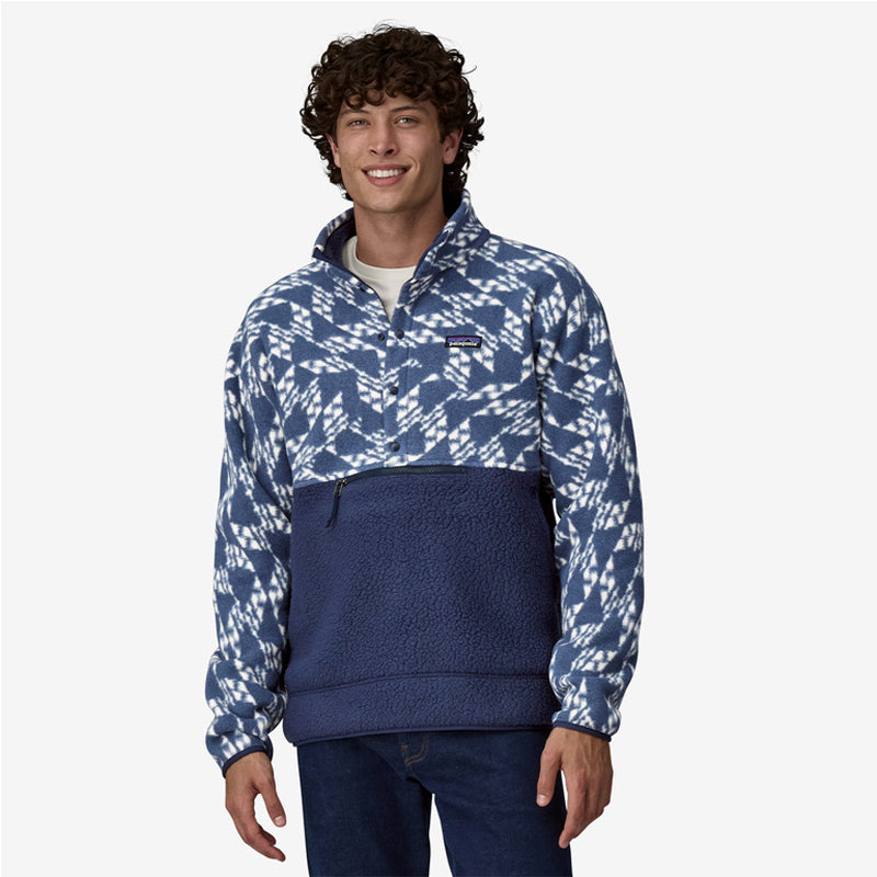 M Retro Pile Half-Snap Fleece Pullover