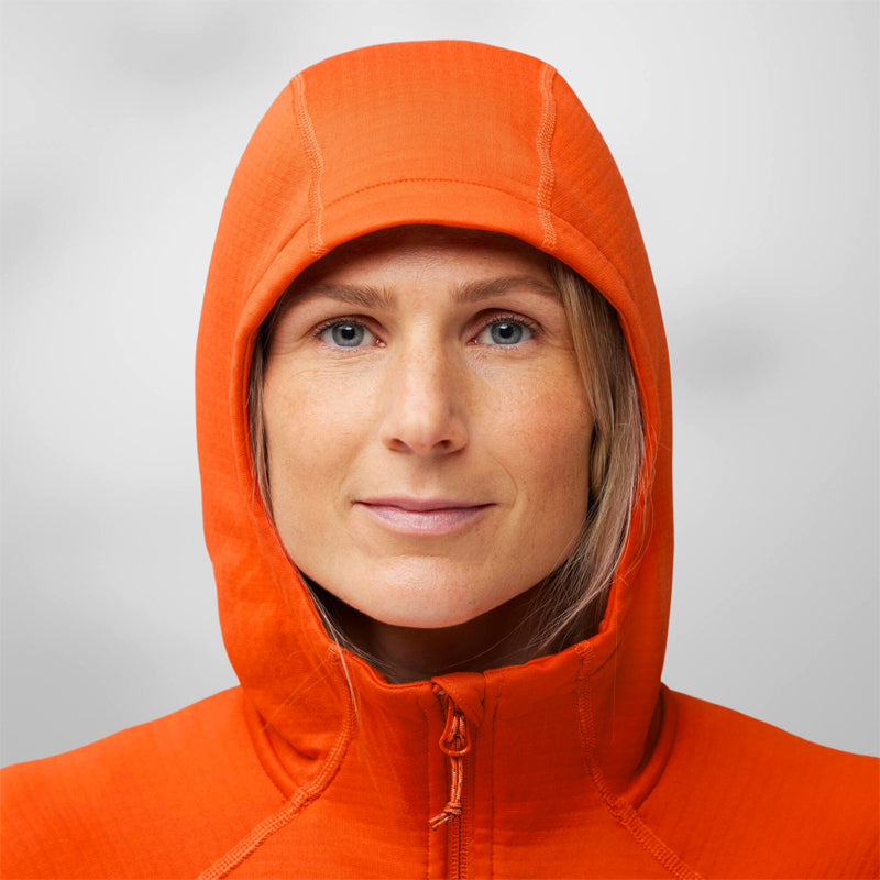 W Abisko Grid Fleece Hoodie