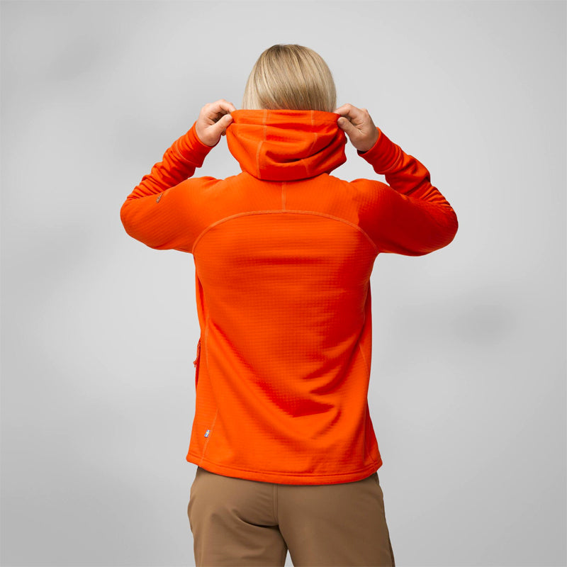 W Abisko Grid Fleece Hoodie