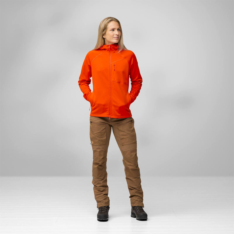 W Abisko Grid Fleece Hoodie Pack Rat Outdoor Center