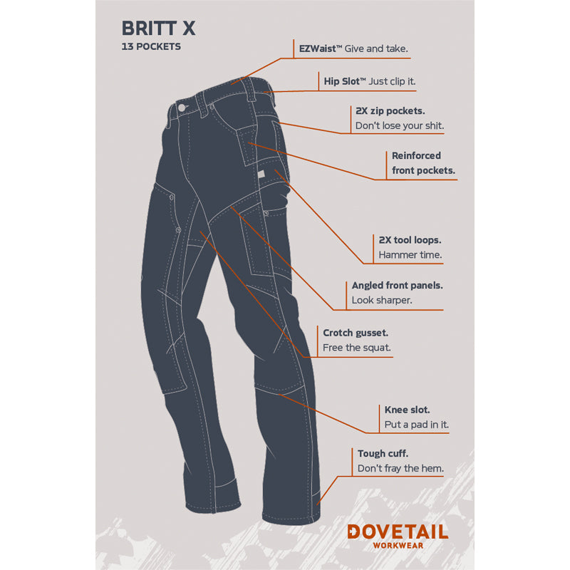 W Britt X Ultra Light Pants