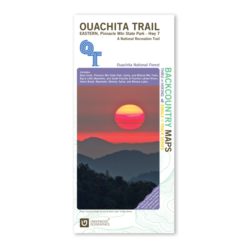 Ouachita Trail Map East